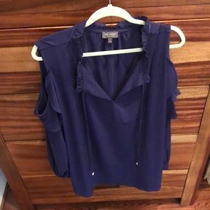 The Limited Cold shoulder blouse